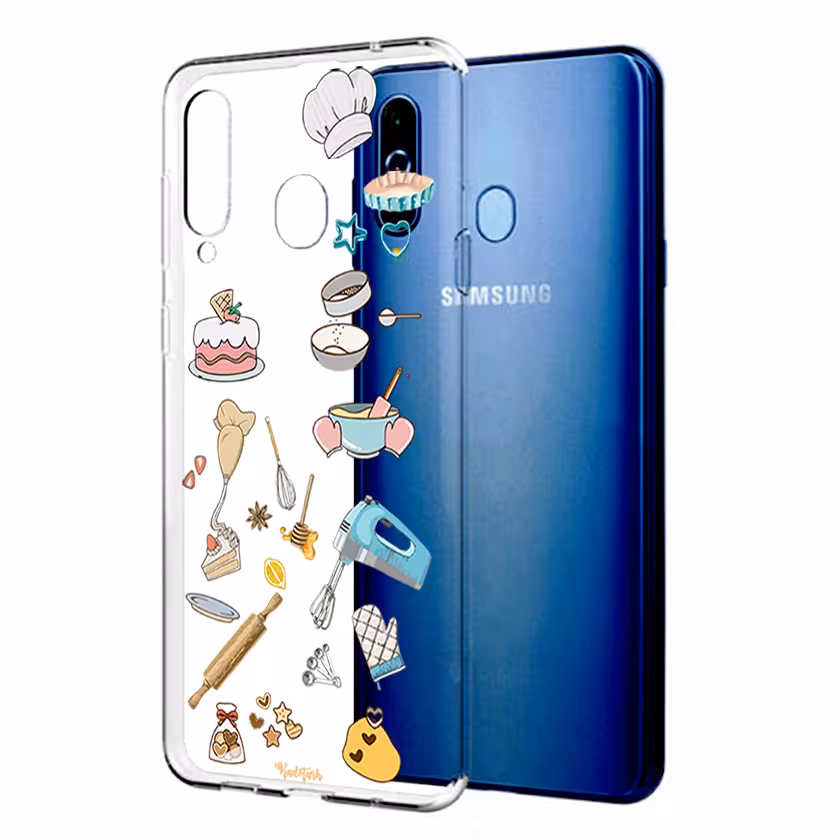 کاور طرح شیرینی پزی مناسب برای گوشی موبایل سامسونگ Galaxy M30