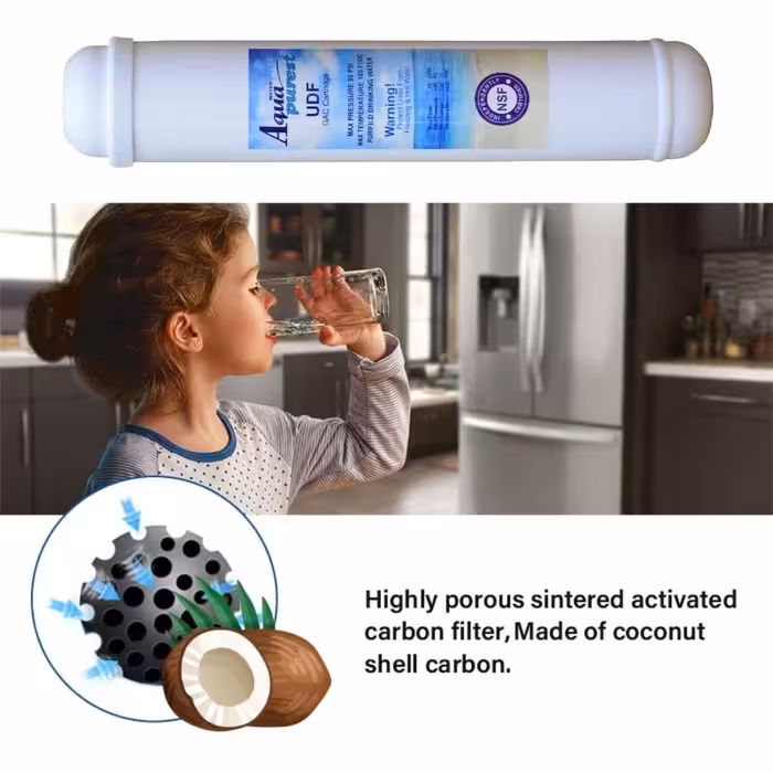 فیلتر تصفیه آب یخچال و فریزر آکوا پیورست مدل SBS 2500G مجموعه 2 عددی