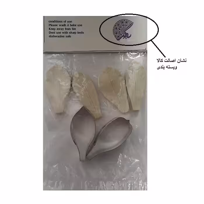 قالب فوندانت به گز مدل گل آلسترومریا مجموعه 6 عددی