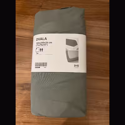 ملحفه ایکیا مدل DVALA دو نفره سایز 180x200 سانتی متر