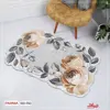 فرش ماشینی زرباف مدل پردیس زمینه طوسی