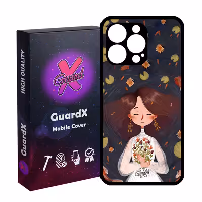 کاور گارد ایکس طرح دختر مدل Glass10326 مناسب برای گوشی موبایل اپل iPhone 13 Pro