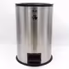 سطل زباله پدالی آکا الکتریک مدل آینه ای کد YP-ARAM BAND-012L