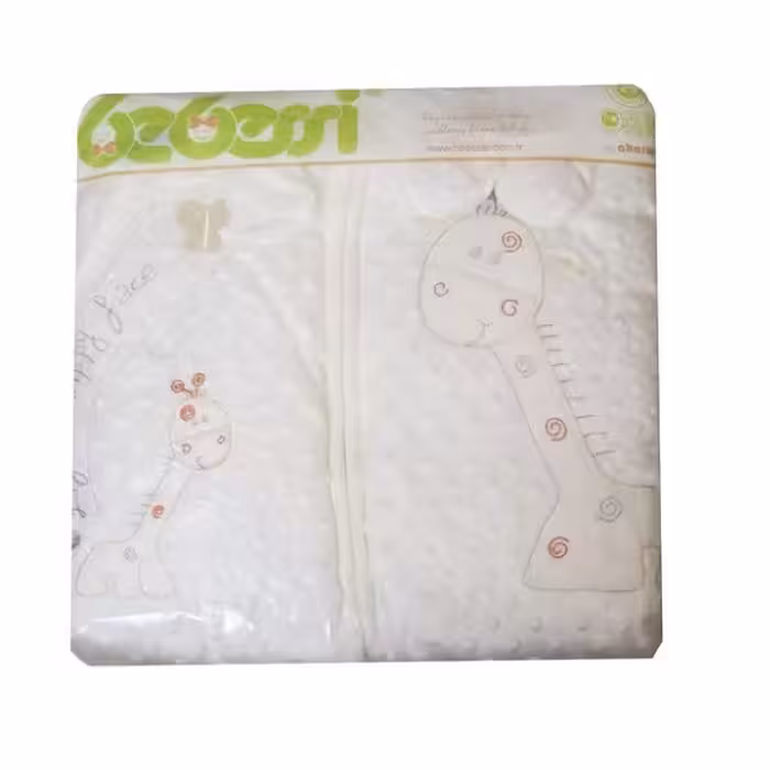 پتوی نوزادی ببسی مدل B216 سایز 86x87 سانتی متر