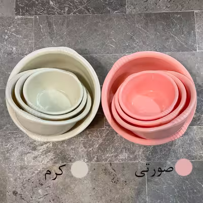 لگن آشپزخانه مدل مریم مجموعه 4 عددی