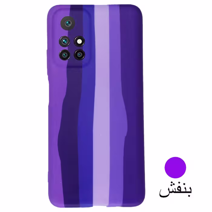 	 کاور کروکودیل مدل Rainbow مناسب برای گوشی موبایل شیائومی Poco M4 Pro 5g