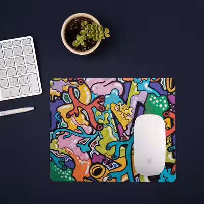 ماوس پد پیکسل میکسل مدل Corazón