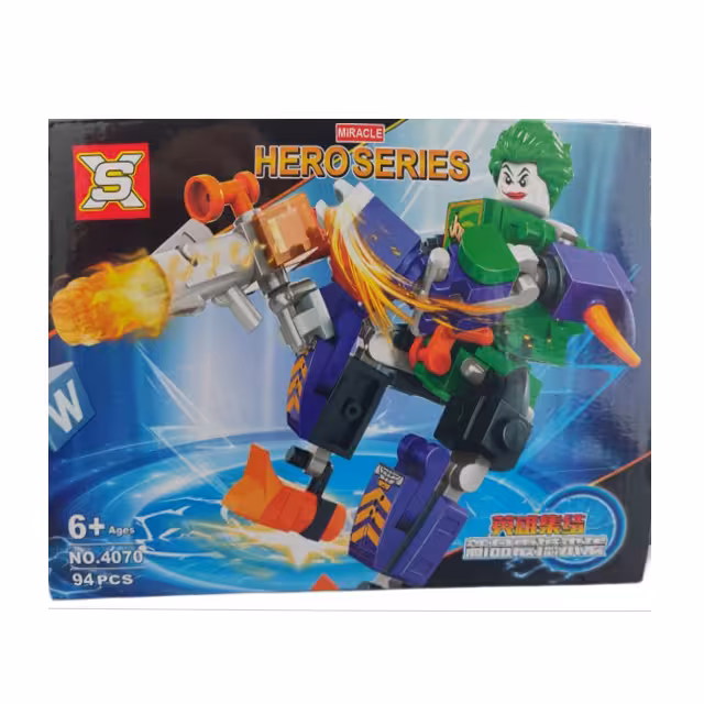 ساختنی لگو سوپر هیرو جوکر مدل NO.4070