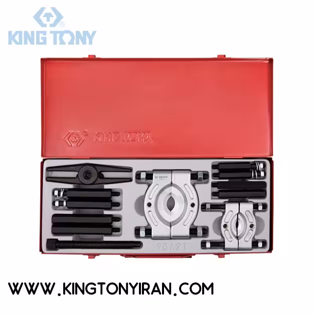 9BA21 – جعبه بلبرينگ کش دستي دو پولي با ظرفيت ( 3 – 7.5 سانت )  کينگ توني