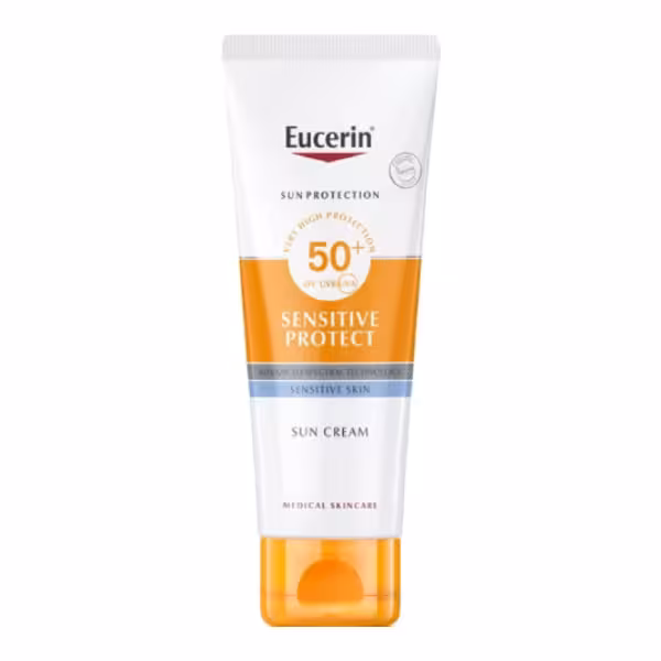 کرم ضد آفتاب صورت اوسرین Eucerin مدل Sensitive Protect با Spf  50 اصل