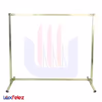 رگال چوب لباسی گلبرگ مدل پایه ثابت طلایی