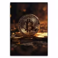 تابلو بیت کوین ارز دیجیتال