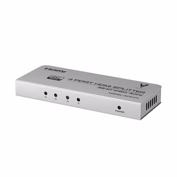 اسپلیتر 4 پورت HDMI برند VASEL VSL-4K-104H