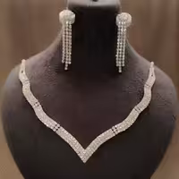 نیم ست فول نگین