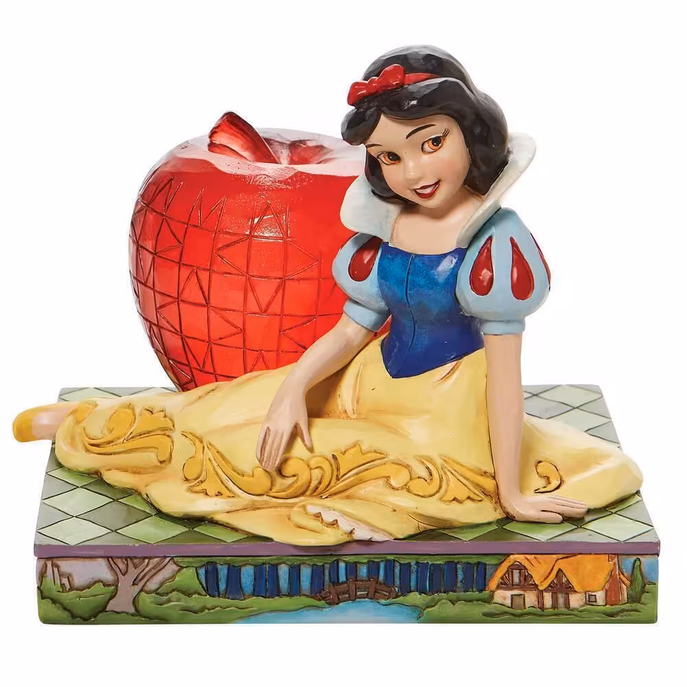 مجسمه دیزنی سفید برفی و سیب Snow White & Apple