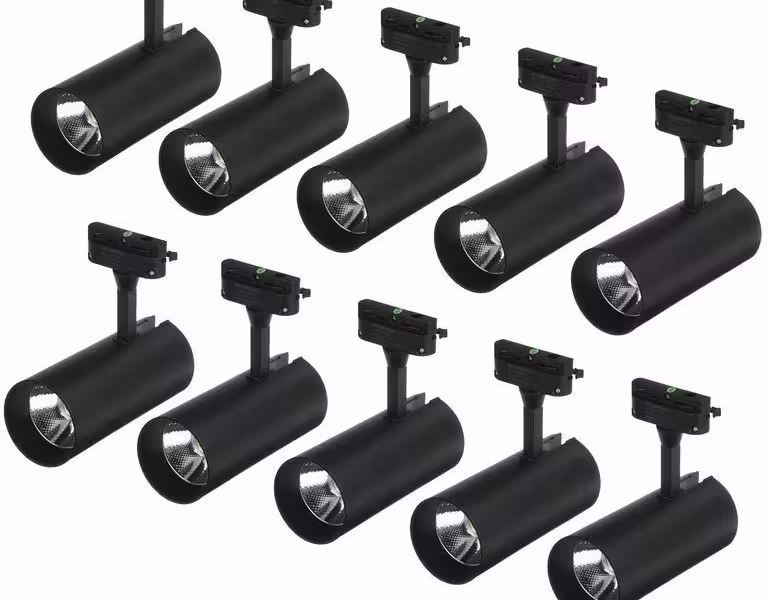 چراغ ریلی 30 وات مدل COB بسته 10 عددی