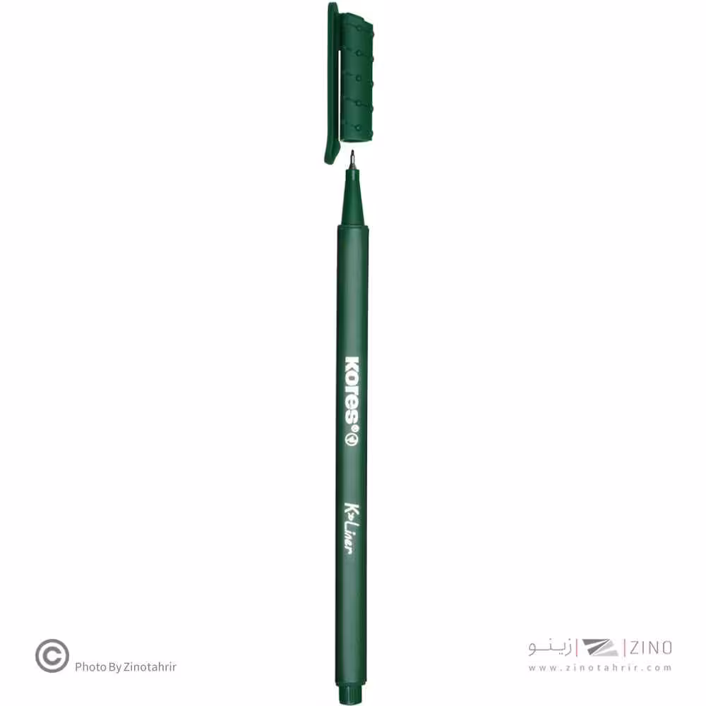 روان نویس نوک نمدی بدنه سه گوش کورس رنگ سبزجنگلی کد28164