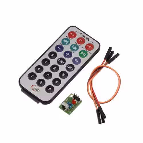 کیت ریموت کنترل مادون قرمز فرستنده و گیرنده HX1838