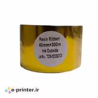 ریبون چاپ لیبل پرینتر Resin 40mm*300m