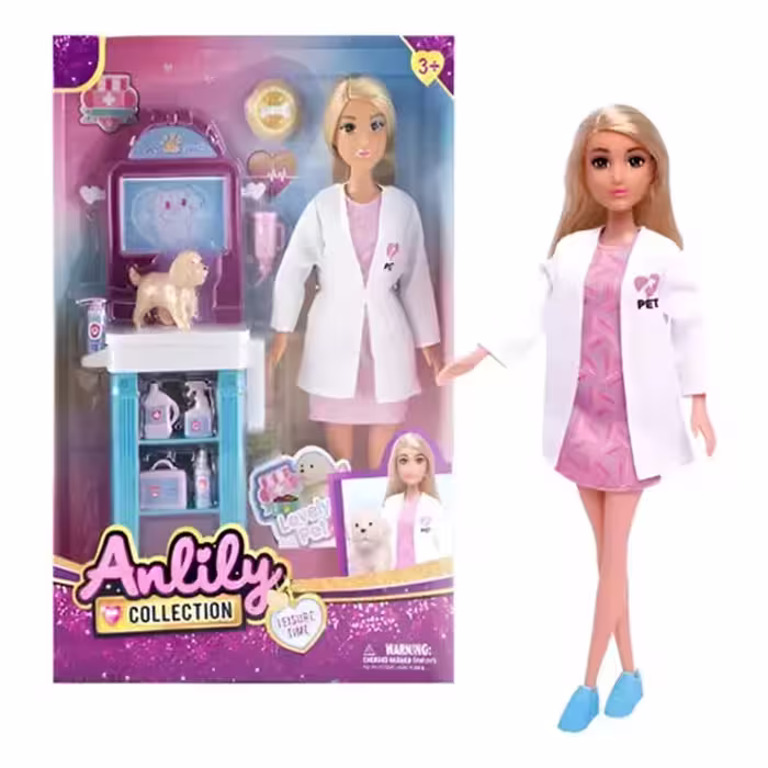 عروسک باربی  ANLILY مدل دامپزشک کد 616936