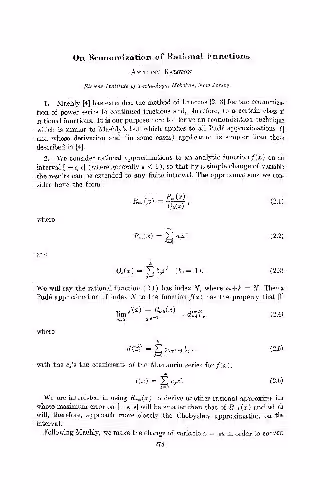خرید و دانلود نسخه کامل کتاب Economization of series by rational functions