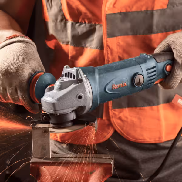 مینی فرز 115 میلی متری صنعتی دسته بلند 1050 وات