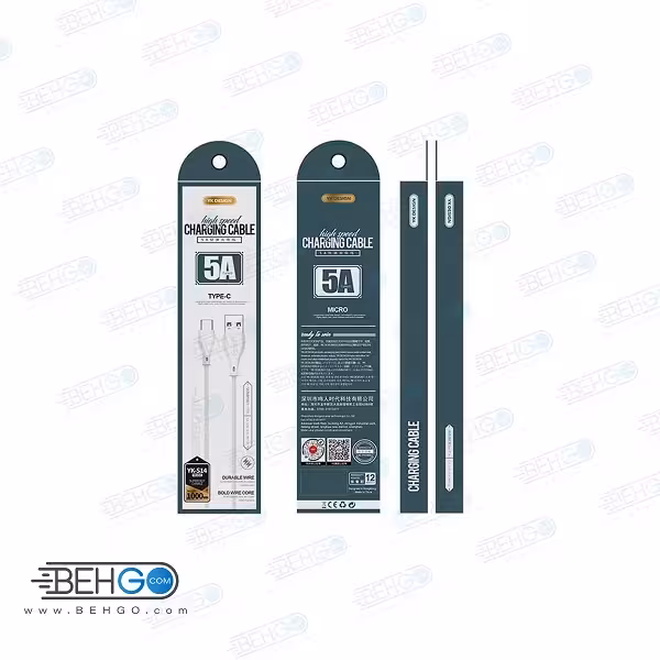 کابل شارژ میکرو و انتقال فایل مناسب سامسونگ یا هواوی وسایر مدل اندروید YK-S14