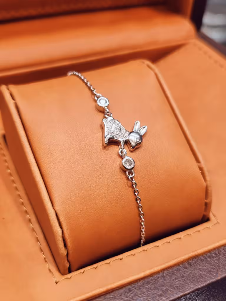 دستبند نقره زنانه -کد Sb221