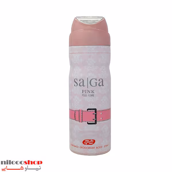 اسپری بدن زنانه ساگا حجم 200 میلی لیتر