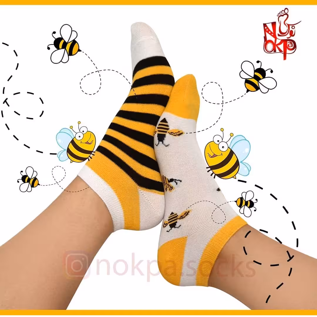 جوراب مچی تا به تا زنبوری