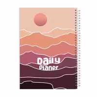 دفتر برنامه ریزی 100 برگ روزانه مدل ماه کد 853