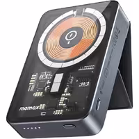 پاوربانک مومکس مدل IP111 Q.MAG Power با قابلیت مگ سیف 15 وات و تایپ سی 20 وات، ظرفیت 10000 میلی آمپر