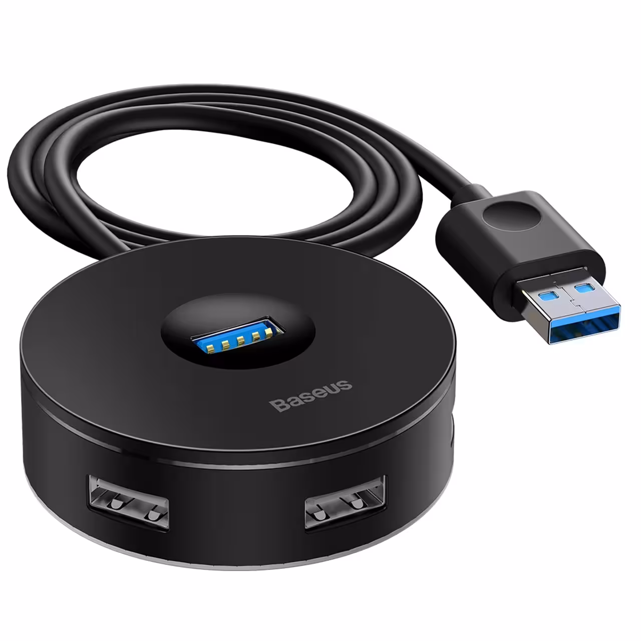 هاب 4 پورت USB بیسوس مدل CAHUB-U01 با کابل 1 متر