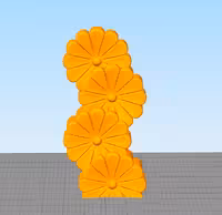 مدل سه بعدی بابونه (STL)