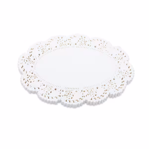 دستمال گیپور بیضی