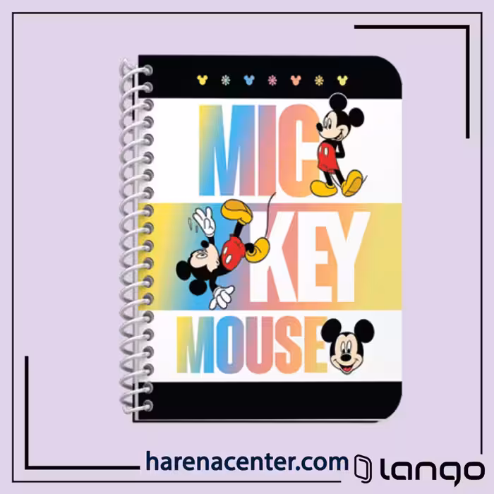 پلنر نوت میکی موس کد 10 برند لانگو