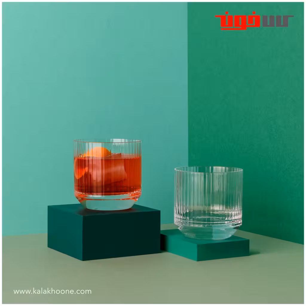 نیم لیوان کریستال نود مدل بیگ تاپ