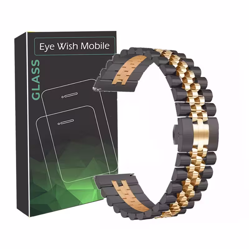 بند آی ویش مدل 5Bead dual color-blc مناسب برای ساعت هوشمند هایلو RS4 / RS4 Plus