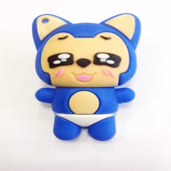 فلش مموری 8 گیگ فانتزی گربه آبی Cute Blue Cat 8Gig Flash Memory