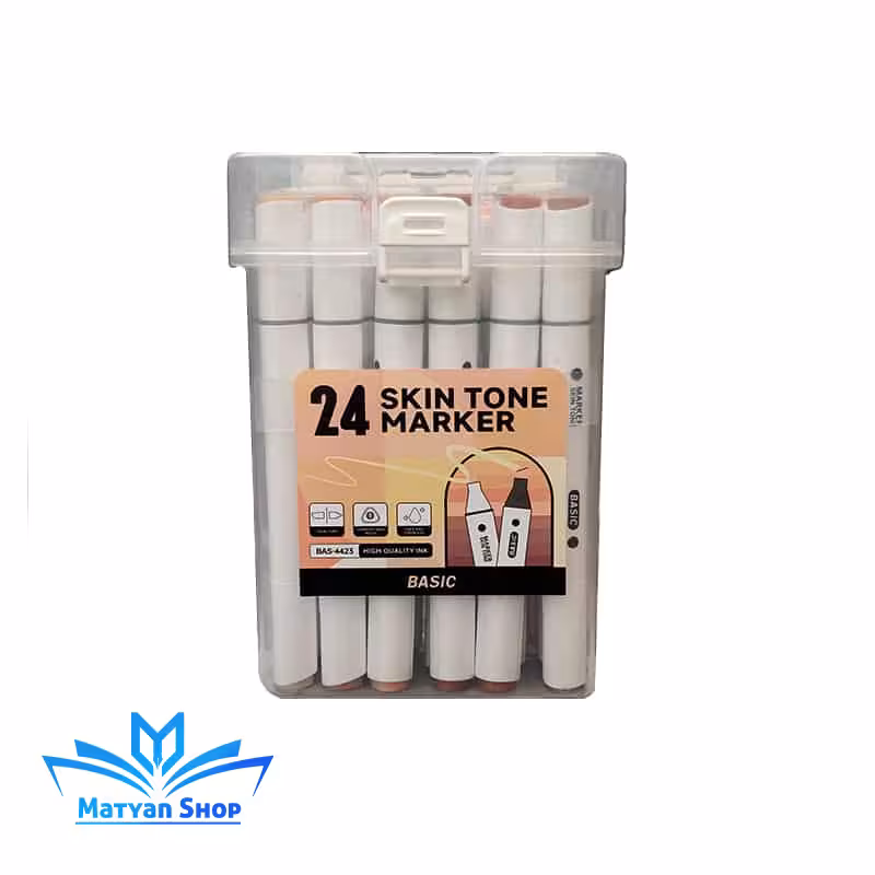 ماژیک راندو بیسیک رنگ پوست 24 رنگ