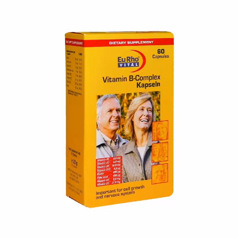 کپسول ویتامین ب کمپلکس یوروویتال