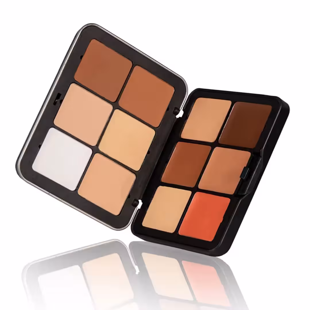 پالت کانتور دو طرفه خشک و کرمی 12 رنگ مای میکاپ استوری