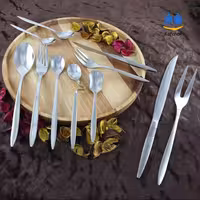 سرویس قاشق چنگال 155 پارچه Kind - مدل سالسا - استیل مات و براق