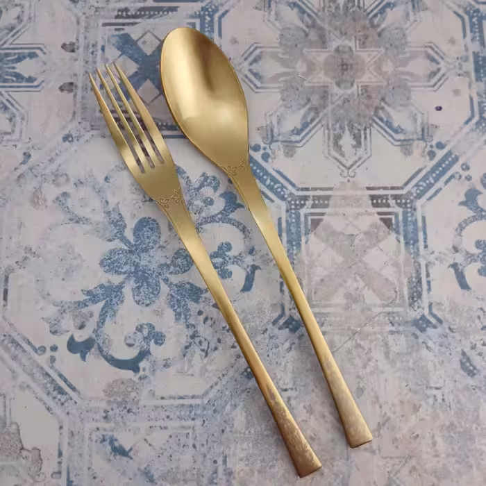 قاشق و چنگال غذاخوری 2 پارچه نیکولاس مدل 810sflw