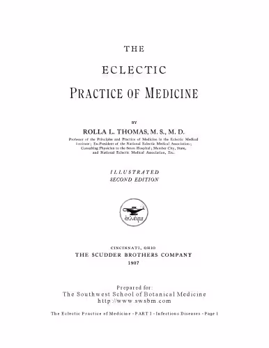 خرید و دانلود نسخه کامل کتاب The eclectic practice of medicine