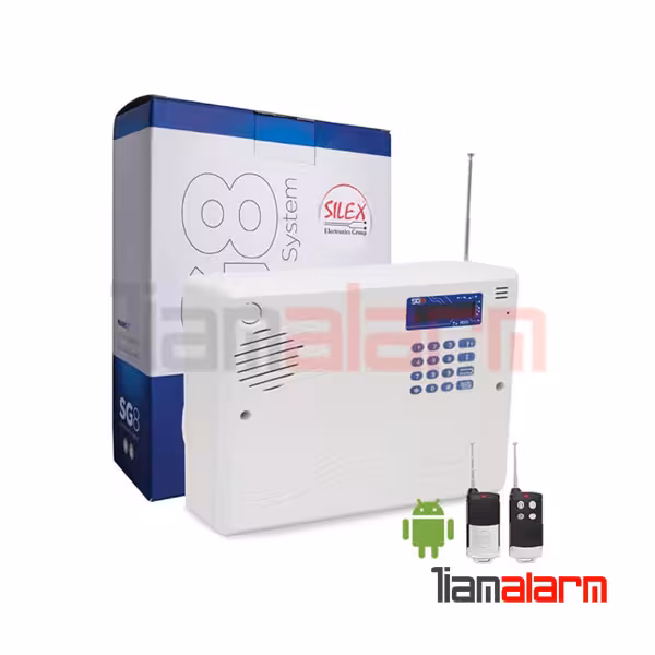 دزدگیر اماکن سیم کارتی و خط ثابت سایلکس SG8-805S