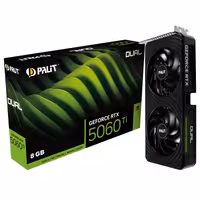 کارت گرافیک پالیت مدل GeForce RTX 5060 Ti Dual با ظرفیت 8 گیگابایت GDDR7