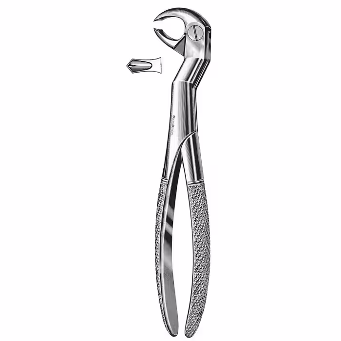فورسپس عقل پایین راست زاویه دار دنتال دیوایس | Dental Devices