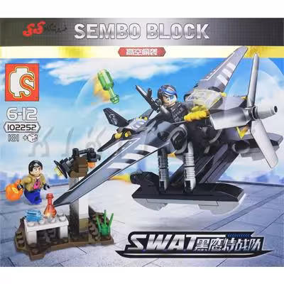 لگو دزد و پلیس اس وای SY102252 SWAT lego
