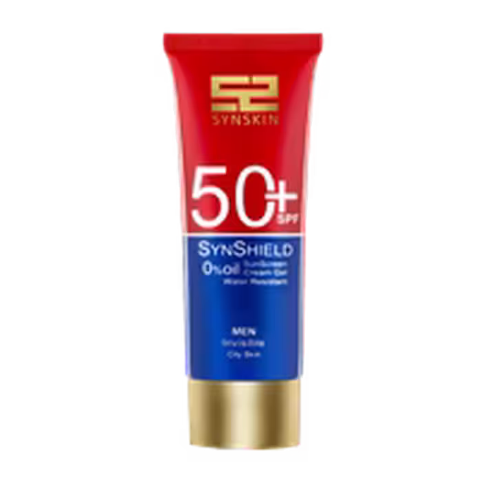 ژل کرم ضد آفتاب فاقد چربی ساین اسکین برای آقایان با SPF50 و حجم 50 میلی‌لیتر